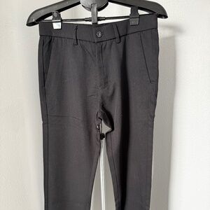 Plaid & Plain Men's Dress Pants - Black - Size 30x30